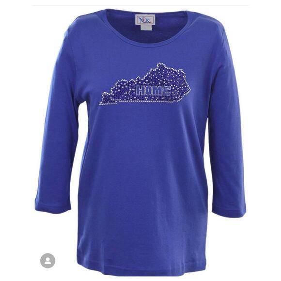 Crystal Kentucky Home Woman’s Top* - Picture 1 of 1